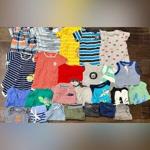 Baby Boy 12M Summer Assorted Clothing Lot